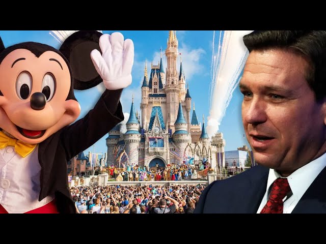 ⁣Tras alcanzar acuerdo, Disney retira demanda y pone fin a conflicto con DeSantis
