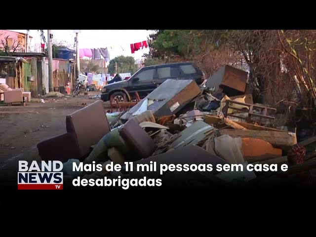 ⁣58 mil toneladas de lixo na capital gaúcha | BandNewsTV