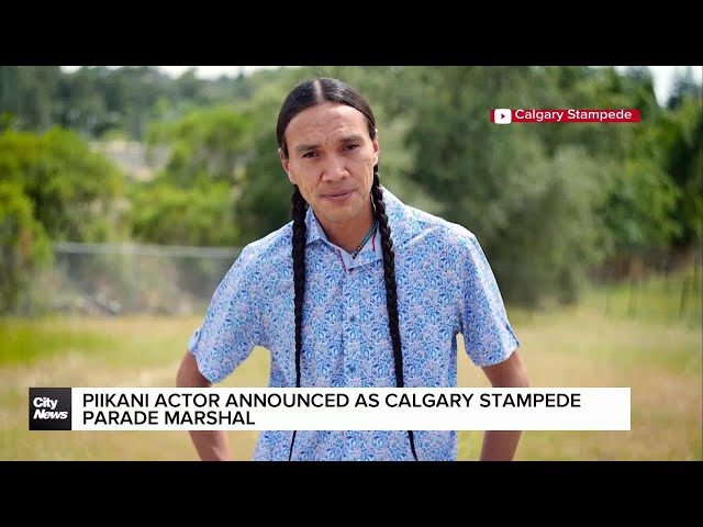 ⁣Piikani actor announced as 2024 Calgary Stampede Parade Marshal