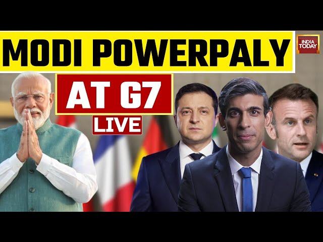 ⁣G7 Summit LIVE: PM Modi Holds Bilateral With PM Meloni | India-Italy Bilateral | India Today LIVE