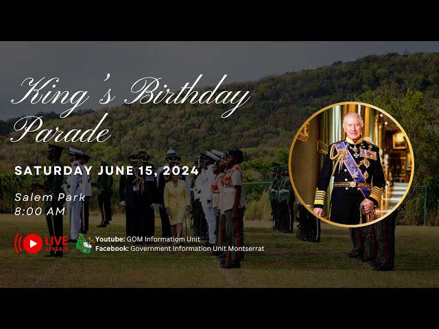 ⁣King's Birthday Parade June 15, 2024