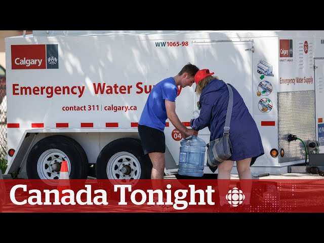 ⁣Calgary water main break repair could take up to 5 weeks | Canada Tonight