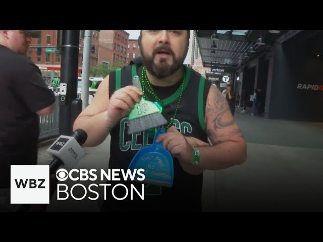 ⁣Celtics fans hoping for sweep over Mavericks at NBA Finals Game 4 watch party
