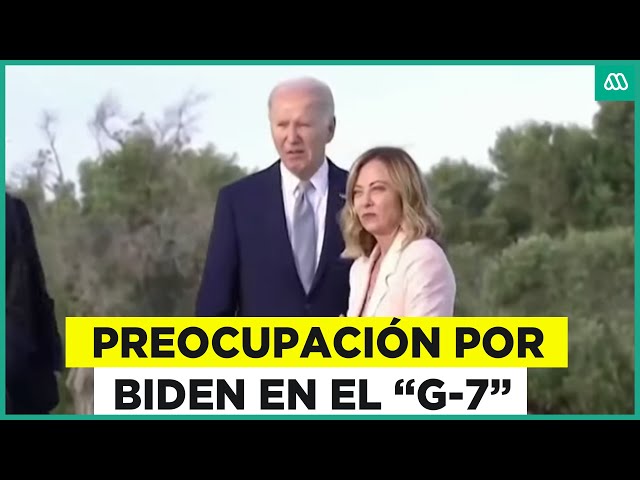 ⁣Inicio del G-7: Presidente Biden es visto “desorientado” durante actividades de la cumbre
