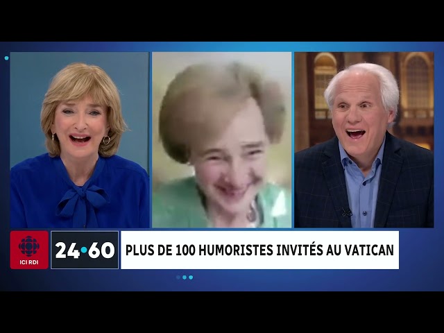 ⁣Plus de 100 humoristes invités au Vatican | 24•60