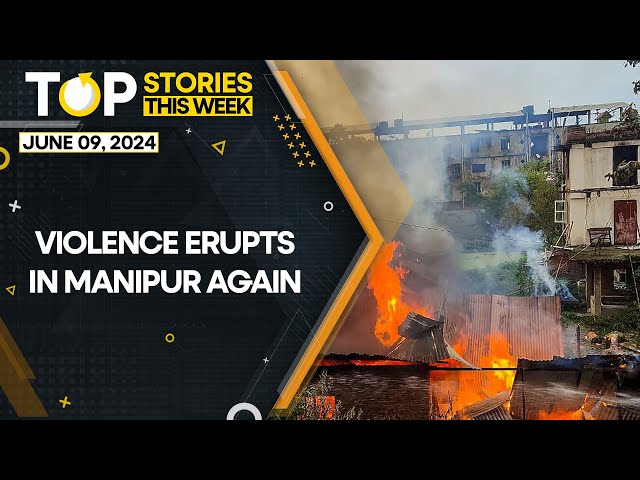 ⁣Manipur violence: Many houses set ablaze in villages in Jiribam district | World DNA | Top Stories