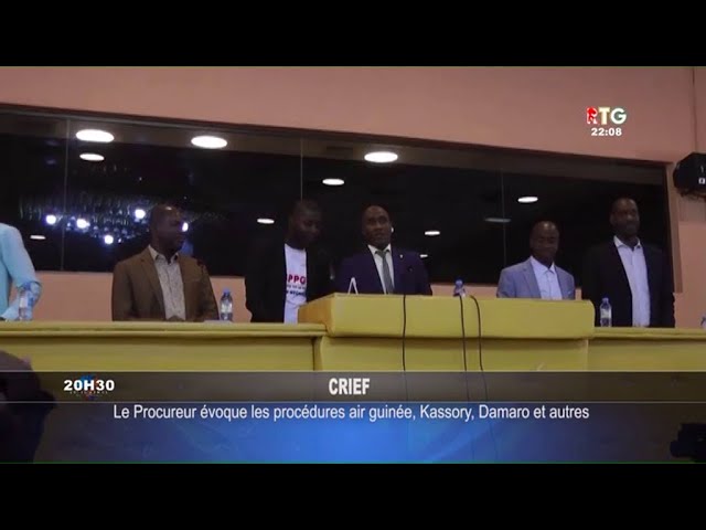 ⁣www.guineesud.com : CRIEF : le Procureur évoque les procédures air guinée, Kassory, Damaro et autres