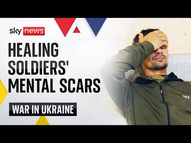 ⁣The Ukrainian troops suffering mental scars of war | Russia - Ukraine war