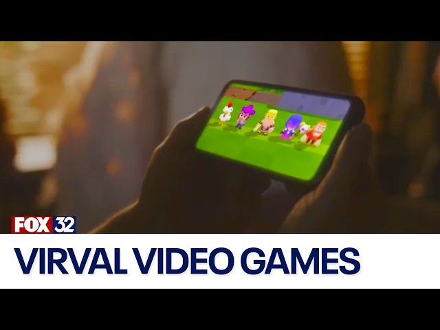 How are certain video game ads going viral?