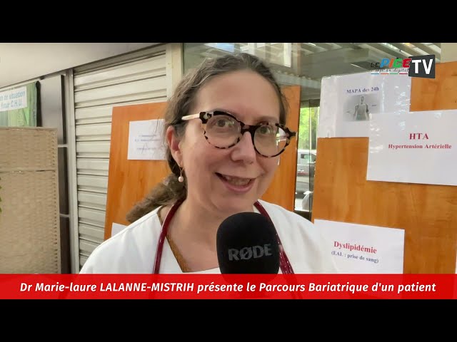 ⁣Dr Marie-laure LALANNE-MISTRIH présente le Parcours Bariatrique d'un patient
