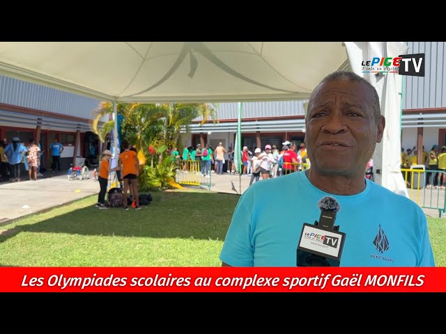 ⁣Les Olympiades scolaires au complexe sportif Gaël MONFILS