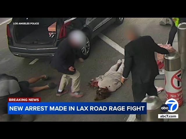 ⁣2nd suspect arrested in LAX road-rage fight that knocked innocent woman unconscious