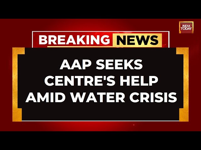 ⁣Delhi Water Crisis: 'We Demand Centre's Urgent Intervention' Says AAP Amid Severe Wat