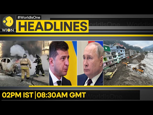 ⁣India: Tourists stranded in Sikkim floods | Kyiv dismisses Putin's peace terms | WION Headlines