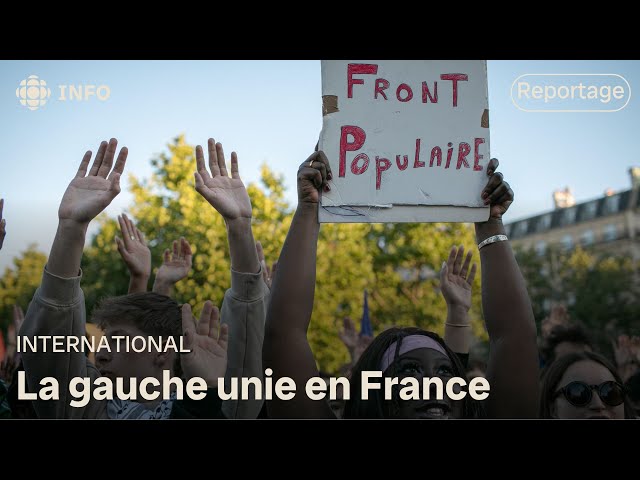 ⁣En France, les partis de gauche s'unissent en vue des élections législatives anticipées