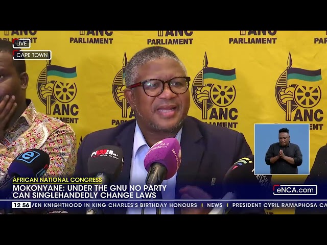 ⁣African National Congress | The ANC advocated for the GNU - Mbalula