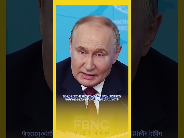 ⁣Tổng thống Putin tiết lộ số binh sĩ Nga tham chiến ở Ukraine