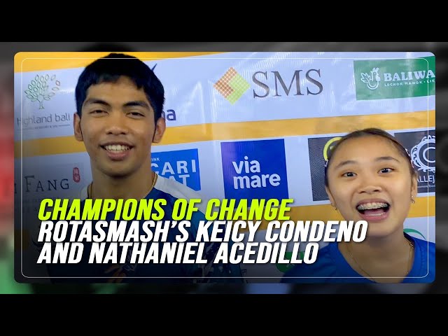 ⁣RotaSmash’s 'Champions of Change' discuss their beginnings in badminton