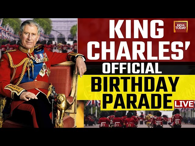 ⁣UK Trooping The Colour 2024 LIVE: King Charles' Official Birthday Parade LIVE | India Today LIV