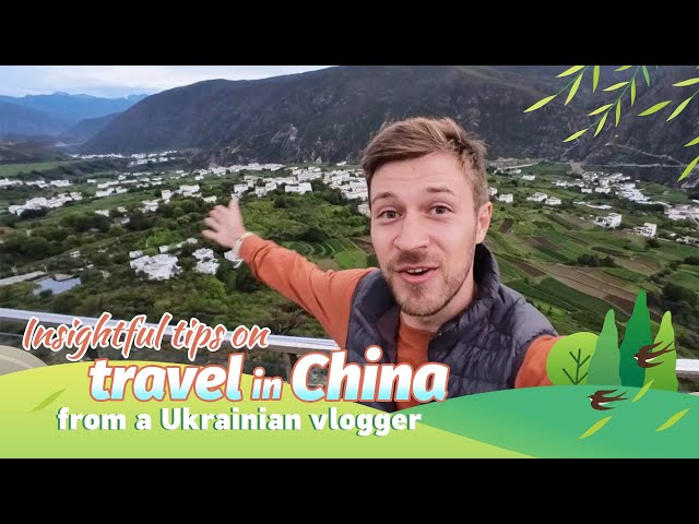 ⁣Insightful tips on travel in China from a Ukrainian vlogger