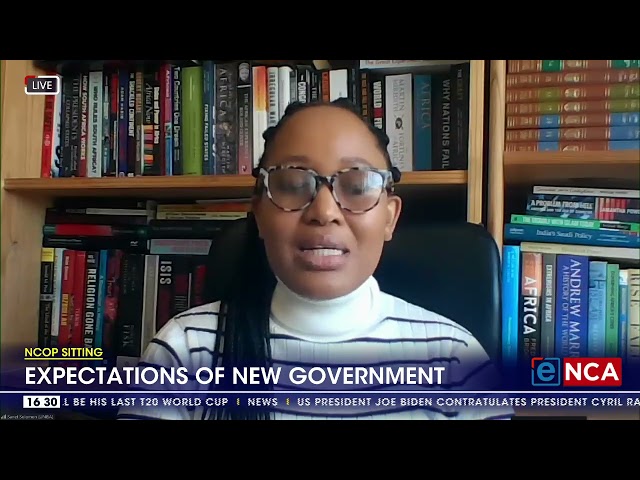 ⁣NCOP Sitting | Expectations of new govt