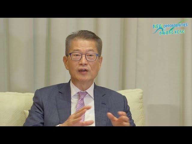 ⁣Paul Chan: Hong Kong SAR is offshore renminbi business hub