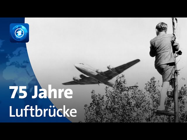 ⁣Berliner Luftbrücke: US-Armee feiert Ende vor 75 Jahren