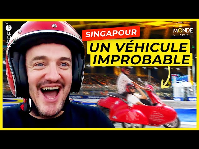 ⁣Side car : un véhicule improbable pour découvrir Singapour - Un Monde à part