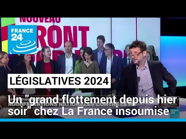 ⁣Législatives : "un grand flottement depuis hier soir" au sein de La France insoumise • FRA