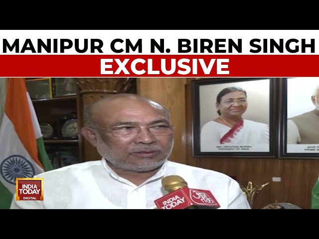 ⁣Manipur CM Biren Singh Exclusive | 1 Year After Manipur Violence Has The Situation Changed?