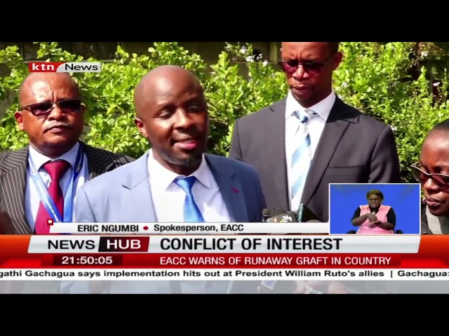 ⁣EACC warns of runaway graft in the country