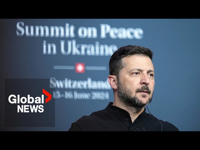 ⁣Ukraine peace summit: US announces $1.5B of aid as Russia, China absent from talks