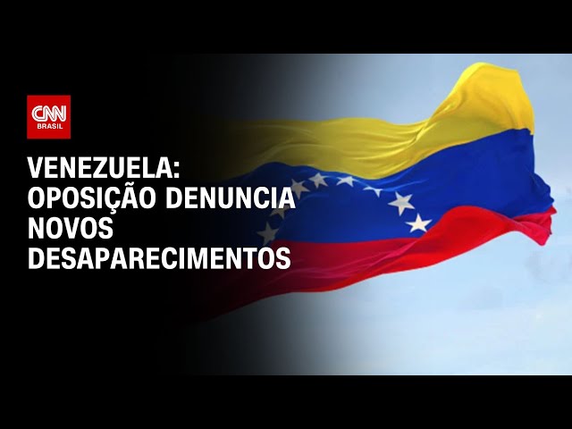 ⁣Venezuela: oposição denuncia novos desaparecimentos | AGORA CNN