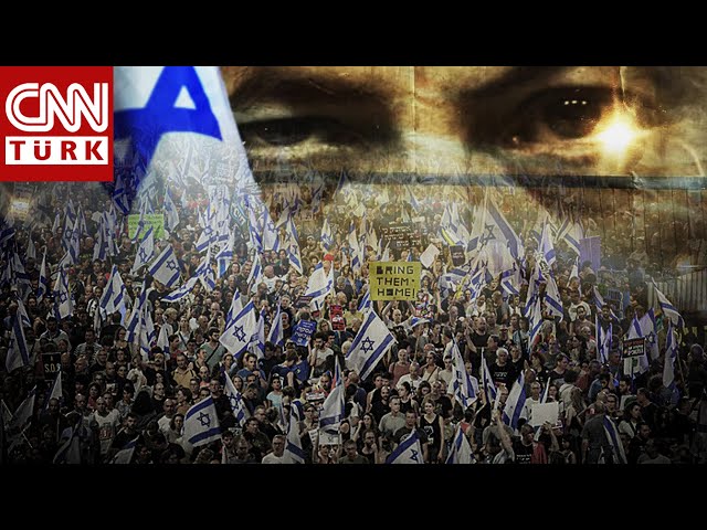 ⁣"Bibi Diktatör Olmak İstiyor!" Tel Aviv'de Netanyahu Öfkesiyle Halk Sokakta! | CNN Tü