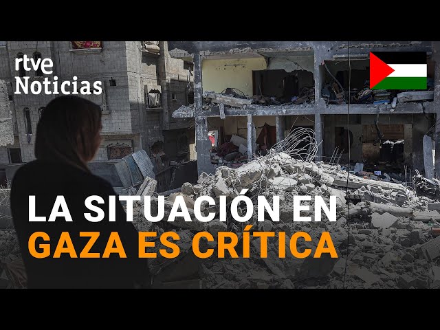 ⁣GAZA: CIENTOS de MILES de gazatíes CONVIVEN en una situación CATASTRÓFICA a causa de los BOMBARDEOS