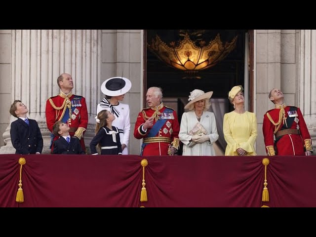 ⁣Erster Auftritt: Prinzessin Kate zeigt sich bei Trooping the Colour