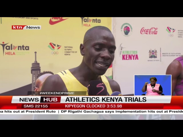 The athletics trial comes to an end
