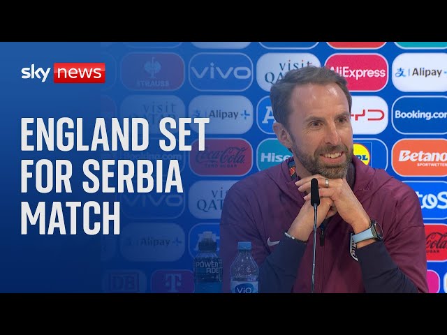 ⁣Gareth Southgate 'relaxed' ahead of England's Euro 2024 opener