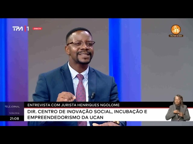 ⁣Entrevista com o Jurista Henriques Ngolome