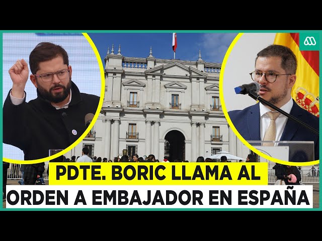 ⁣El polémico embajador chileno en España: Nueva salida de libreto genera reacciones en el gobierno
