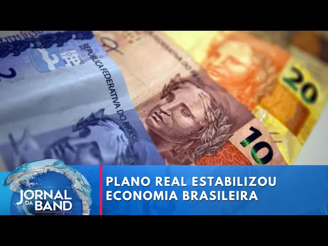 ⁣Plano Real mudou a economia brasileira há 30 anos | Jornal da Band