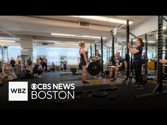 ⁣Boston women deadlifting competition hopes to encourage women to reach their fitness goals