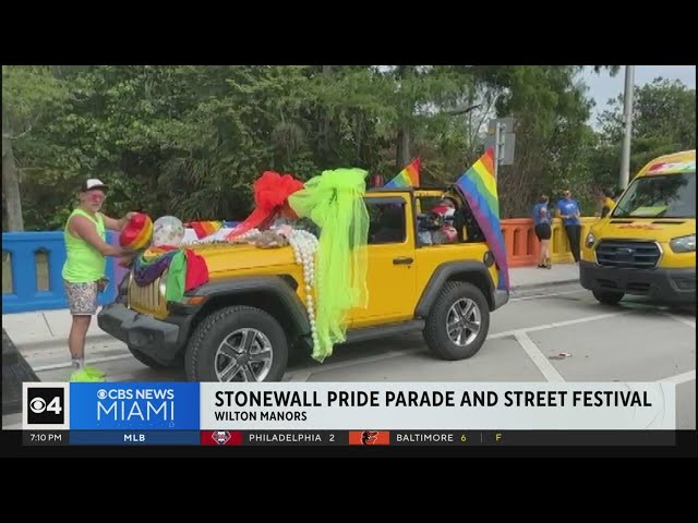⁣Stonewall Pride Parade and Street Festival kicks off in Wilton Manors