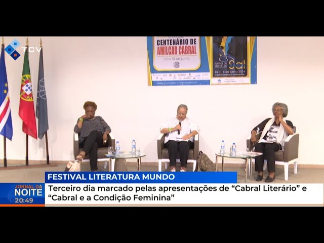 ⁣Terceiro dia marcado pelas apresentações de “Cabral Literário” e “Cabral e a Condição Feminina”
