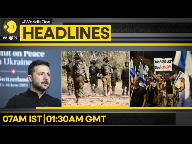 ⁣Eight Israeli soldiers killed in Rafah | Israelis rally for Gaza truce | WION Headlines
