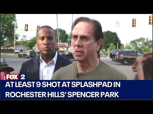 ⁣Rochester Hills splashpad shooting appears to be random attack: Sherff