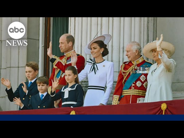 ⁣Princess Kate makes public appearance at royal birthday bash