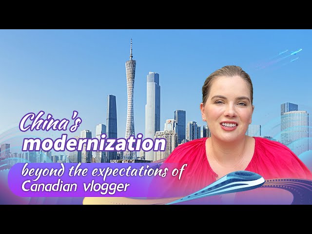 ⁣China's modernization beyond the expectations of Canadian vlogger