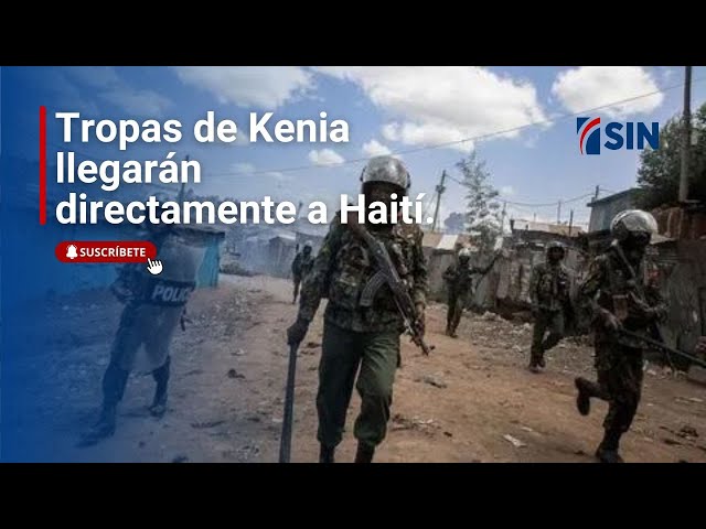 ⁣Autoridades aseguran tropas de Kenia llegarán directamente a Haití.