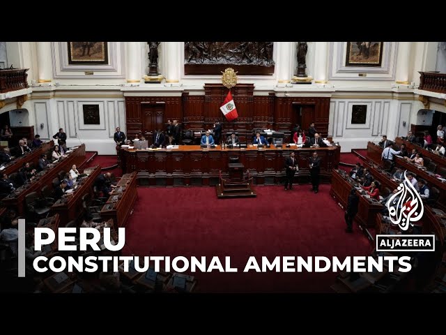 ⁣Peru's Congress advances constitutional changes, risking judicial & electoral independence